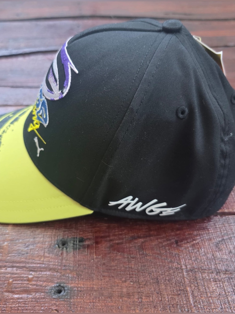 Puma x ASAP Rocky AWGE Racing SnapBack Hat Cap NWT - Picture 2 of 10